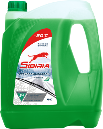 Ст/омыв. жид-ть  SIBIRIA -20C Яблоко 4л