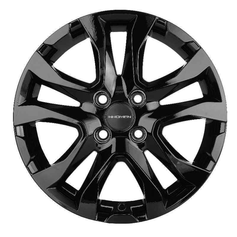 диски KHOMEN KHW1503 (Rio/Solaris) 6,0xR15 4x100 54,1 46 BLACK