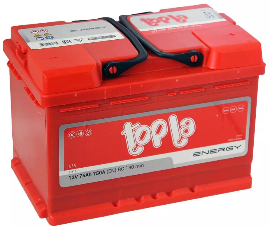 Аккумулятор Topla Energy 75 обр.п. (57412)