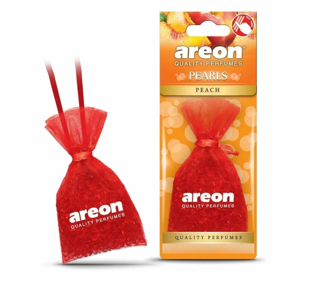 Ароматизатор подвесной AREON PEARLS мешочек 30гр Peach