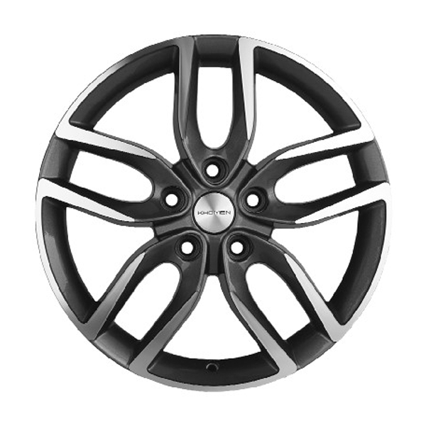 диски KHOMEN KHW1708 (ZV 17 CheryTiggo7/CheryTiggo7Pro) 6,5xR17 5x108 60,1 33 GRAY-FP